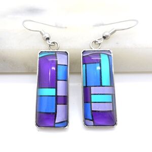 Mondrian Framed Art Print Painting Ea… purple